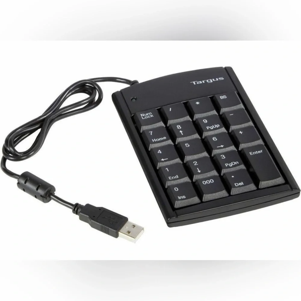 TARGUS NUMERIC KEYPAD 2 PORT USB HUB PAUK10U